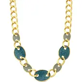 Luxenter Collana 'Makan' blu
