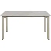 Giga Tavolo da pranzo Palermo 90x160cm grigio.