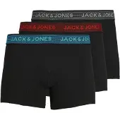 Jack & Jones Boxer azzurro / grigio chiaro / rosso / nero