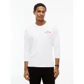 Tommy Hilfiger Maglietta '1985' rosso chiaro / bianco
