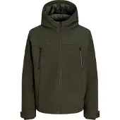 Jack & Jones Giacca di mezza stagione 'JJCLARK' verde scuro