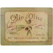 Creative Tops Confezione Da 4 Tovagliette Olio D Oliva Large Premium