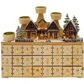 HTI Calendario dell'Avvento Mercatino di Natale da riempire
