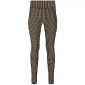 Athlecia Women's Fleurie Printed Tights Leggings Donna (34, marrone)