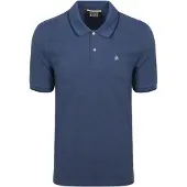 Scotch & soda cotch And oda Melange Polo Navy Blu Blu curo taglia