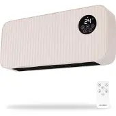 Vonroc Riscaldatore da bagno 2000W - WiFi | beige