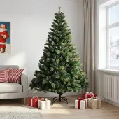 Syfax Albero di Natale Artificiale con Rami Pieghevoli 210 cm