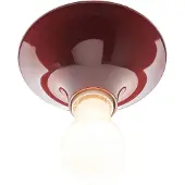 Artemide , plafoniera Teti, rosso rubino, Ø 14 cm, E27