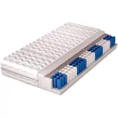Pillovely Materasso a tasche Peas, dimensioni 160 x 200 cm