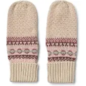 Wheat Guanto 'Cotta' beige / magenta / rosé / rosso vino