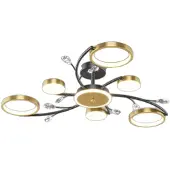 OEM Lampada a soffitto, dimmerabile, con telecomando, design moderno, 6 luci