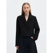 Selected Giacca A Doppio Petto Donne Nero 34