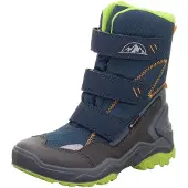 Superfit Stivale 'JUPITER ICE' navy / grigio scuro / kiwi