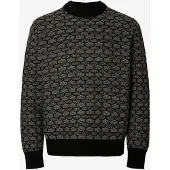 Selected Pullover nero / bianco