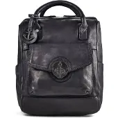 Harbour 2nd Anchor Love Daypack Vera Pelle 34 cm blu