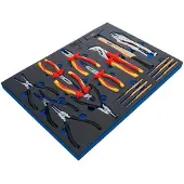 Bgs 3/3 Martello da officina a carrello con inserto