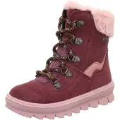 Superfit Boots da neve 'FLAVIA' rosa antico / bordeaux