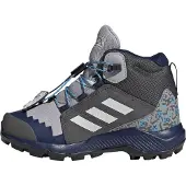 Adidas Boots 'Minecraft' blu / grigio / grigio argento / bianco