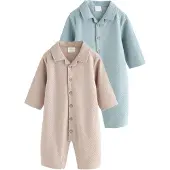 Next Tutina / body per bambino stucco / blu chiaro
