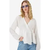 Big Dart Camicia da donna 'Blusen' bianco