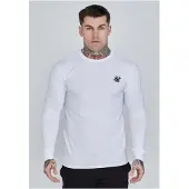 SikSilk Maglietta nero / bianco
