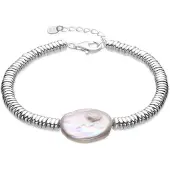 Luxenter Braccialetto 'Siever' bianco