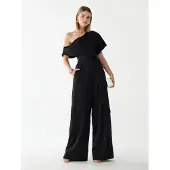 Willa Tuta jumpsuit 'OMEGA ' nero