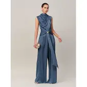 SAVEL Tuta jumpsuit ' VIVICA ' blu