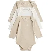 Tommy Hilfiger Tutina / body per bambino 'ESSENTIAL' beige sfumato / offwhite