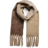 Pieces Sciarpa 'PCBEA' marrone / talpa