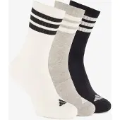 Adidas Calzino sportivo 'Ess' greige / nero / bianco