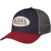 Von Dutch Cappello da baseball cioccolato / cappuccino / rosso scuro / nero