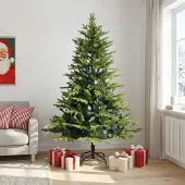 Syfax Albero di Natale Artificiale con Rami Pieghevoli 210 cm