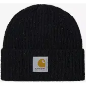 Carhartt WIP Berretto 'ANGLISTIC BEANIE SPECKLED BLACK' nero