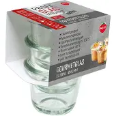 Weck 3er Set Gastropack 80 ml Gourmetgläser , ohne Deckel 76123