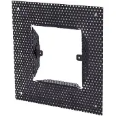 SLV Mobala telaio da incasso, larghezza 13,5 cm, nero, plastica