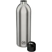 24Bottles Borraccia 'Clima' nero / argento