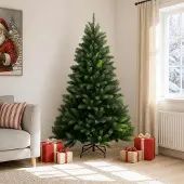 Syfax Albero di Natale Artificiale con Rami Pieghevoli 210 cm