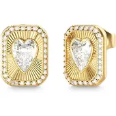 GUESS Orecchini 'CRYSTAL LOVE' oro