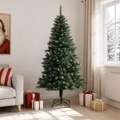 Syfax Albero di Natale Artificiale con Rami Pieghevoli 210 cm
