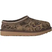 Ugg per donna. 1180365 Pantofole in Pelle Tasman Spotted marrone (41), Basso, Nessuno, Homewear, Animal Print