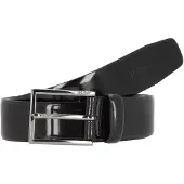 JOOP! Coll.Belt Cintura Vera Pelle 90 cm nero