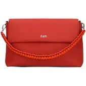 Zwei Yuna Borsa a spalla 32 cm rosso
