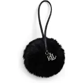 Ralph Lauren Portachiavi in pelle da 23 cm nero