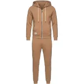 OMBRE Tuta da jogging marrone scuro