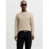 Jack & Jones Pullover 'JJAustin' beige