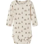 Lil´ Atelier Tutina / body per bambino crema / marrone scuro