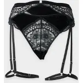 Hunkemoller String nero