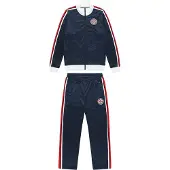 Lonsdale Completo per l'allenamento 'Chigwell' navy / rosso scuro / bianco