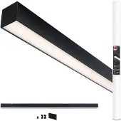 Paulmann Barra luminosa a LED Linion, nera, 100 cm, 3.000 K